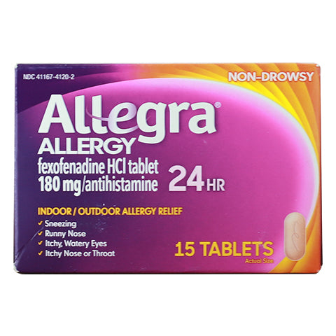 Allegra® Allergy 24 Hour Tablets