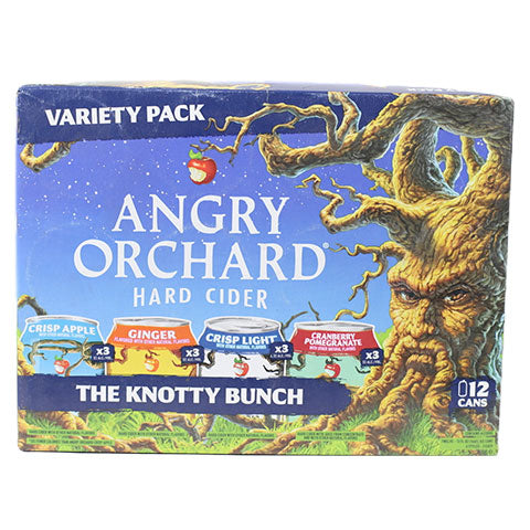 Angry Orchard The Knotty Bunch Cider Variety 12-Pack