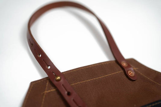 The MacBeth Women's Waxed Canvas Apron by Sturdy Brothers