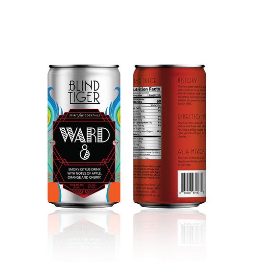 Ward 8 Slim Can 4-pack (33.6oz) by Blind Tiger Spirit-Free
