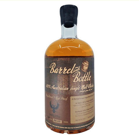 Barrel and Bottle 100% Australian Single Malt Whiskey