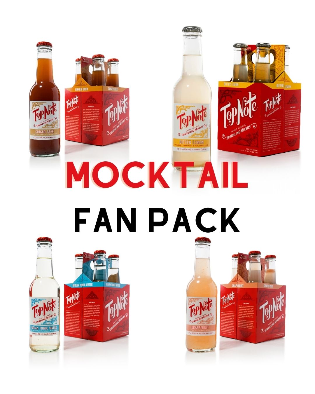 Mocktail Fan Pack by Top Note Tonic Store CraftShack Buy craft beer