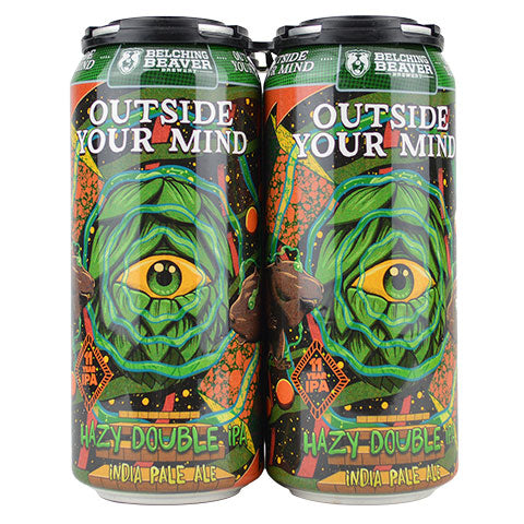 Belching Beaver Outside Your Mind Hazy DIPA 4PK