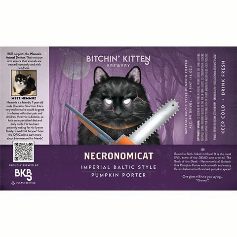 Bitchin' Kitten Necronomicat Porter