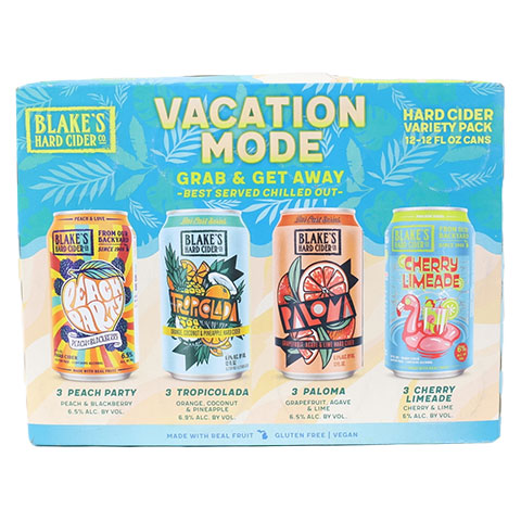Blake's Vacation Mode Hard Cider Mixed 12-Pack