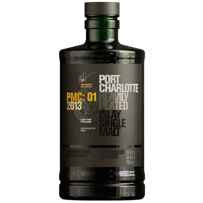 Bruichladdich Port Charlotte PMC:01 Heavily Peated Islay Single Malt Scotch Whisky (2013)