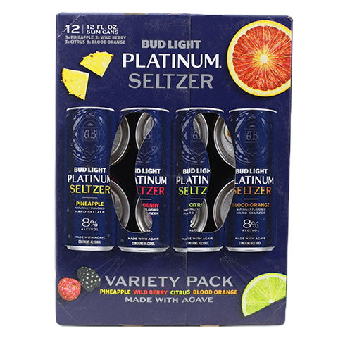 Bud Light Seltzer Platinum Variety 12-Pack