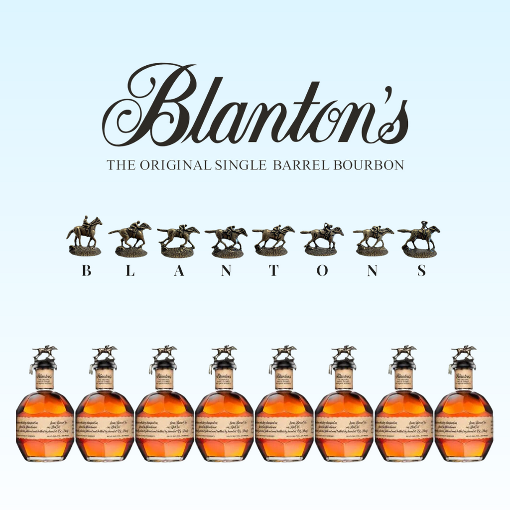Blanton's Single Barrel Bourbon Whiskey Full Horse Collection - 8