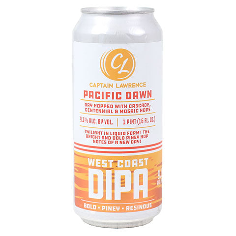 Captain Lawrence Pacific Dawn West Coast DIPA