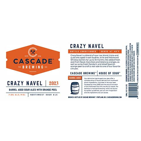Cascade Crazy Navel Sour (2023)