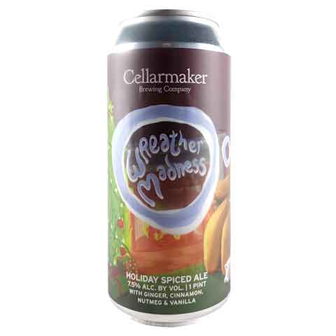 Cellarmaker Wreather Madness Holiday Spiced Ale