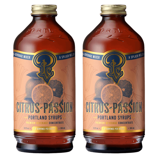 Citrus-Passion Syrup two-pack by Portland Syrups