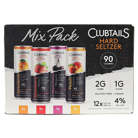 Clubtails Hard Seltzer Mix 12-Pack