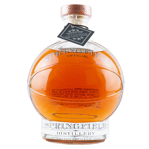 Cooperstown Springfield Bourbon in a Basketball Decanter