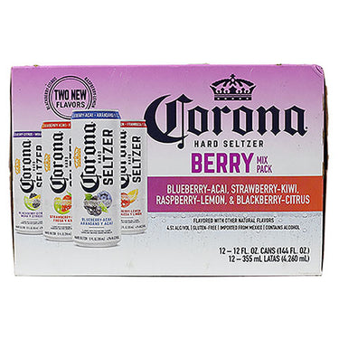 Corona Berry Hard Seltzer Variety Pack – CraftShack - Buy craft beer ...
