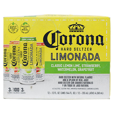 Corona Hard Seltzer Limonada Variety Pack