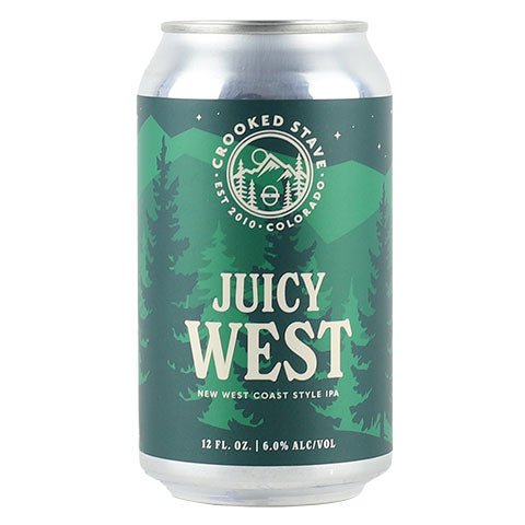 Crooked Stave Juicy West New West Coast Style IPA