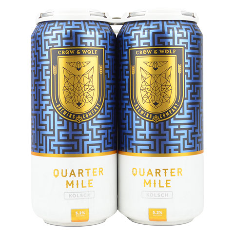 Crow & Wolf Quarter Mile Kolsch 4PK