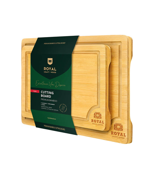 Cutting Board Gift Set of 2 by Royal Craft Wood