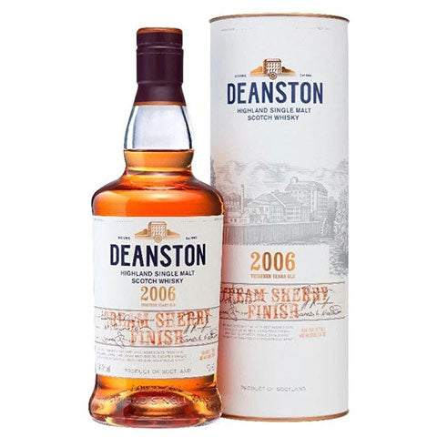 Deanston 13 Year Old 2006 Cream Sherry Finish Highland Single Malt Scotch Whisky