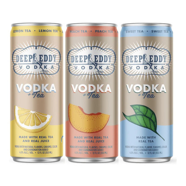 Deep Eddy Vodka + Tea Variety 6-Pack – CraftShack - Buy craft beer