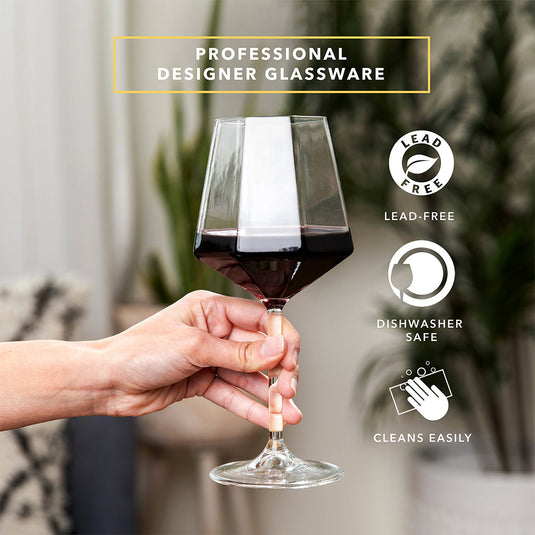 Dragon Glassware® Diamond Wine Glasses
