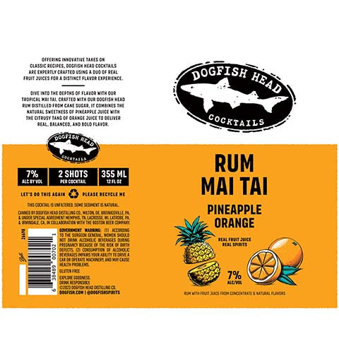 Dogfish Head Rum Mai Tai