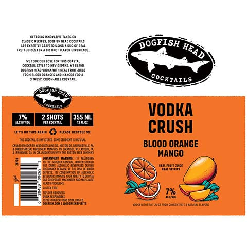 Dogfish Head Vodka Crush