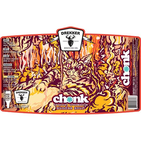 Drekker Chonk Tropical Creamsicle Sundae Sour