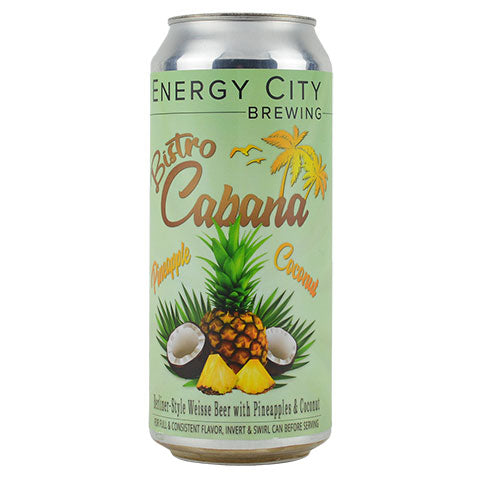 Energy City Bistro Cabana Pineapple & Coconut Sour