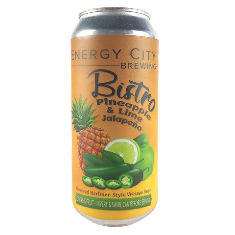 Energy City Bistro Pineapple Lime & Jalapaeno Sour