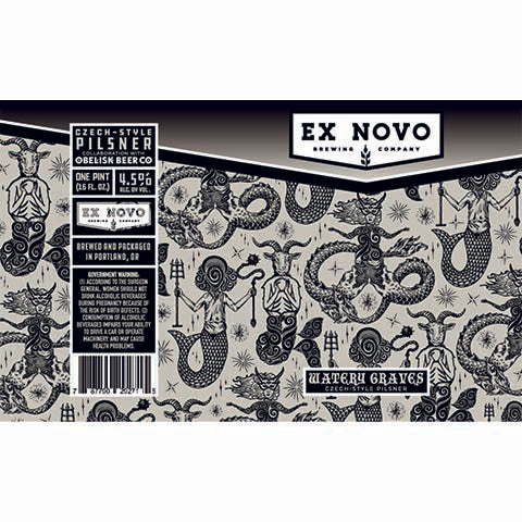 Ex Novo Watery Graves Pilsner