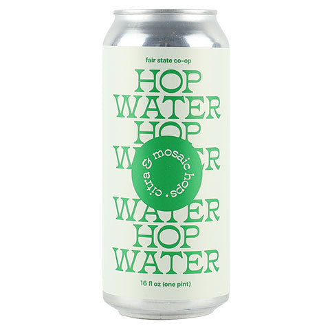 Fair State Hop Water - Citra & Mosaic (Non-Alcoholic)