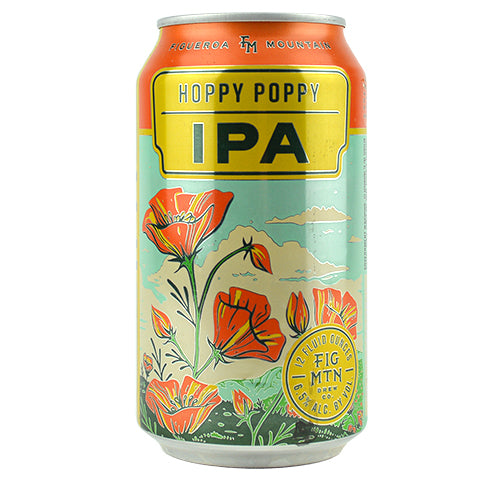 Hoppy Poppy IPA by Figueroa Mountain Brewing Company