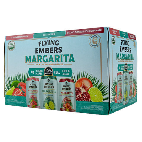 Flying Embers Margarita Classic Lime Cocktail 6PK Box