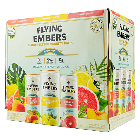 Flying Embers Riviera Spritz Variety Pack Hard Seltzer Box