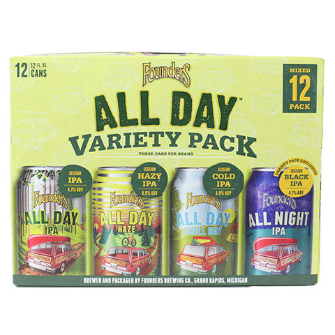Founders All Day Variety 12-Pack