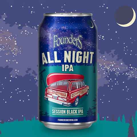 Founders All Night Session Black IPA