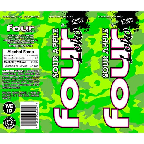 Four Loko Sour Apple