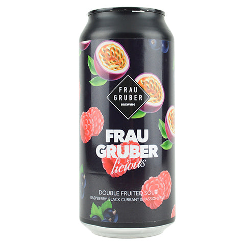 FrauGruberlicious Raspberry, Black Currant, Passion Fruit Sour