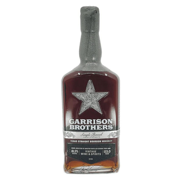 【未開封】 Garrison Brothers Whiskey 750ml Garrison Brothers Single Barrel VW&S Texas Straight Bourbon
