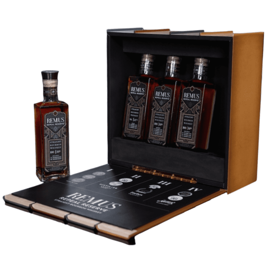 George Remus Repeal Reserve Straight Bourbon Whiskey Set 4-Pack (375ml)