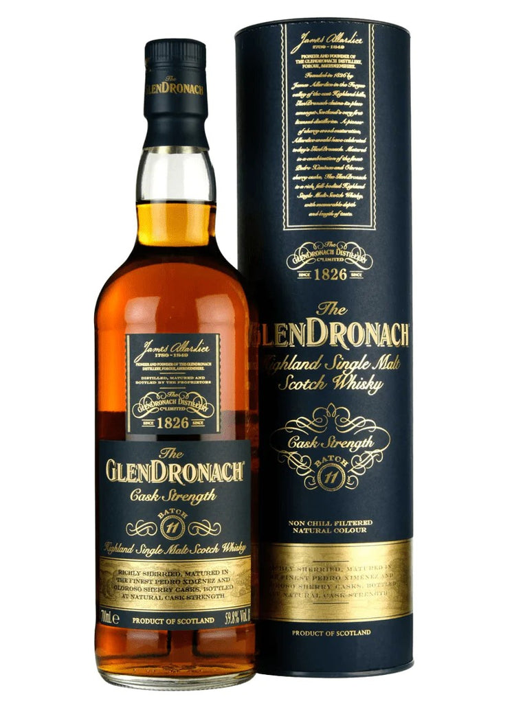ウイスキー GLEN DRONACH CASK STRENGTH Glendronach Cask Strength Batch #11 Highland Single Malt Scotch
