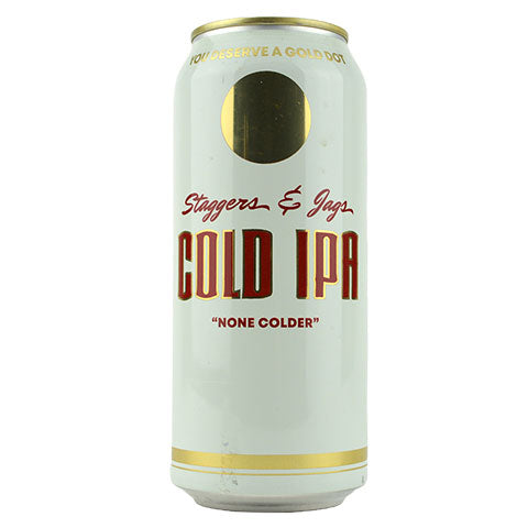 Gold Dot Staggers & Jags Cold IPA