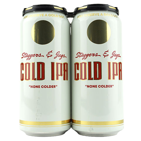 Gold Dot Staggers & Jags Cold IPA 4PK