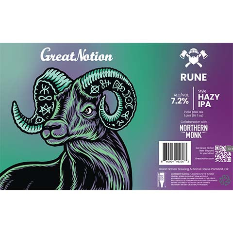 Great Notion Rune Hazy IPA