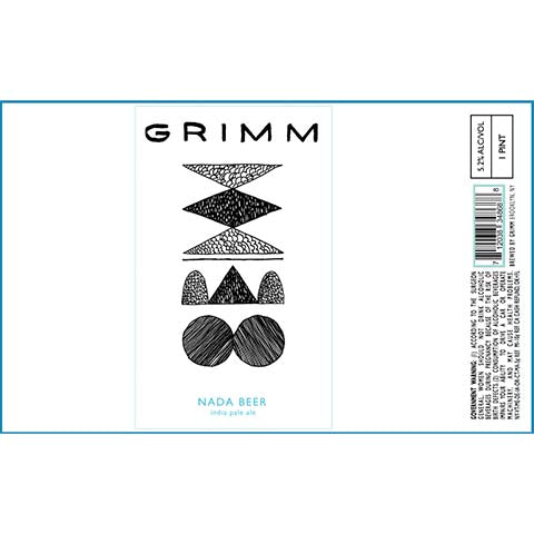 Grimm Nada Beer IPA