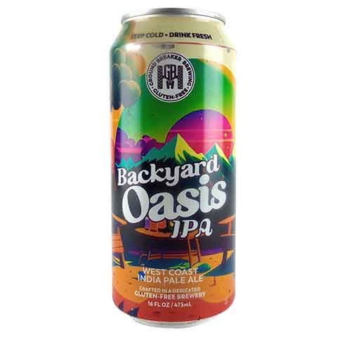 Ground Breaker Backyard Oasis West Coast IPA