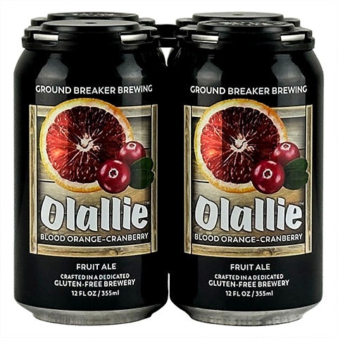 Ground Breaker Olallie Blood Orange Cranberry Fruit Ale