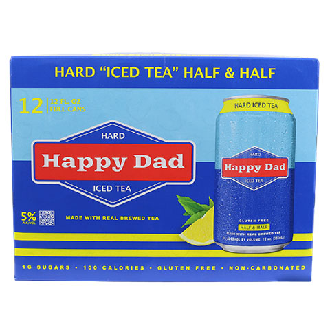 Happy Dad Half & Half Hard Iced Tea - 12 Pack